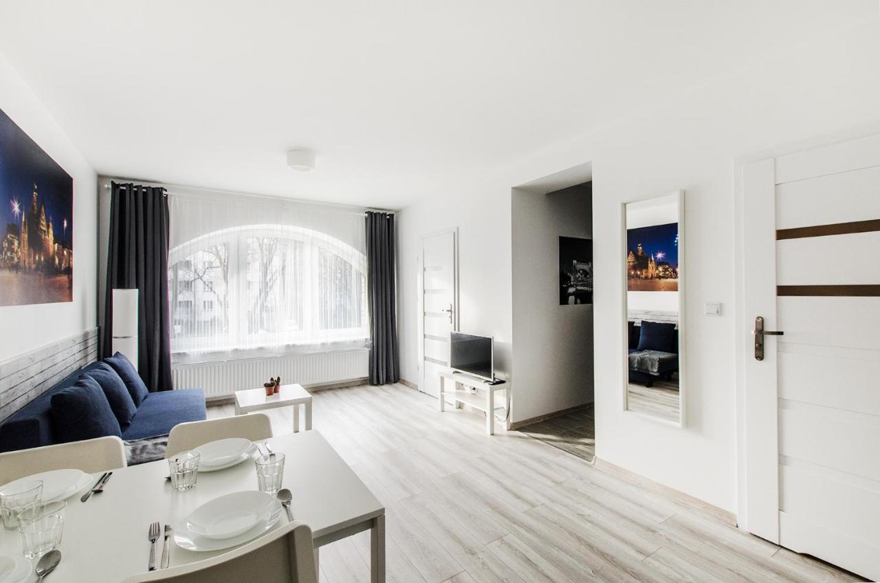 Wroclaw Central City Apartments- Self Check-In 24H, Wifi Экстерьер фото